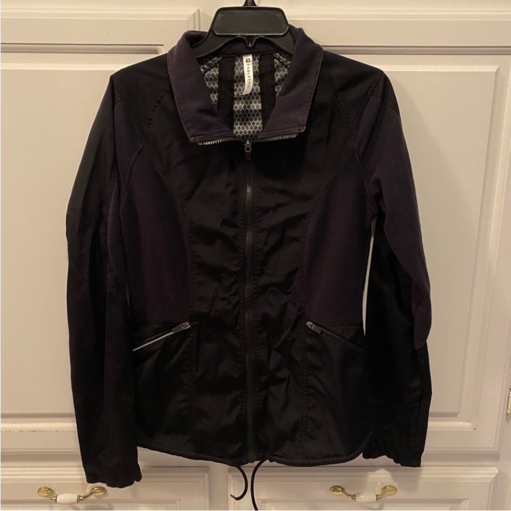 Fabletics Corbet Zip Up Soft Shell Jacket Black M… - image 2